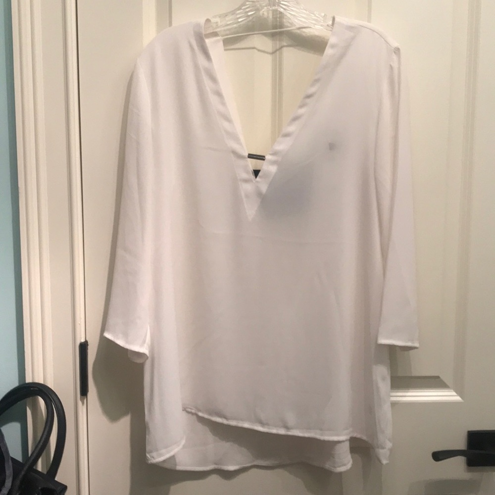 White express long sleeve shirt